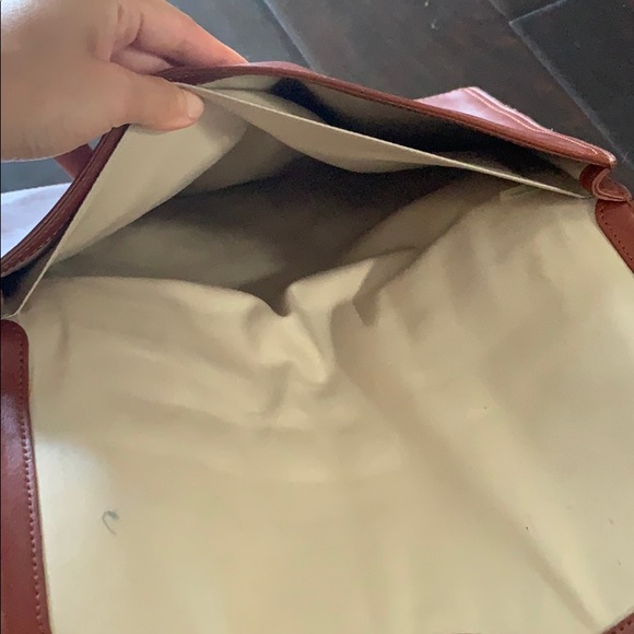 Coach large leather envelope clutch - Picture 3 of 6